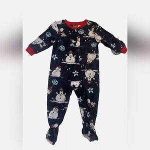 Peanuts 18 Mos Footed Pajamas NWT